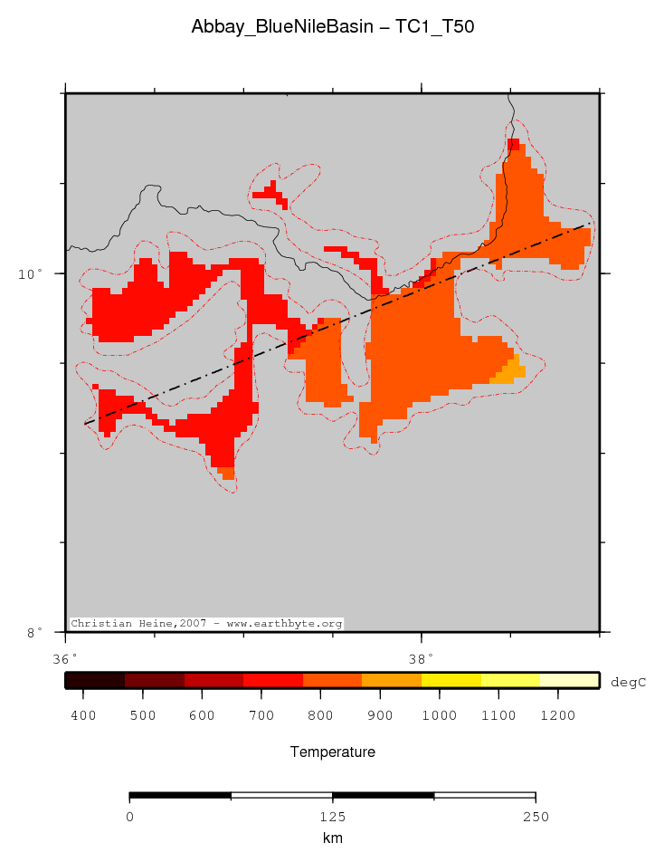 Abbay (Blue Nile) Basin location map