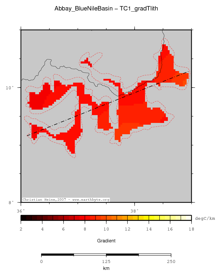 Abbay (Blue Nile) Basin location map