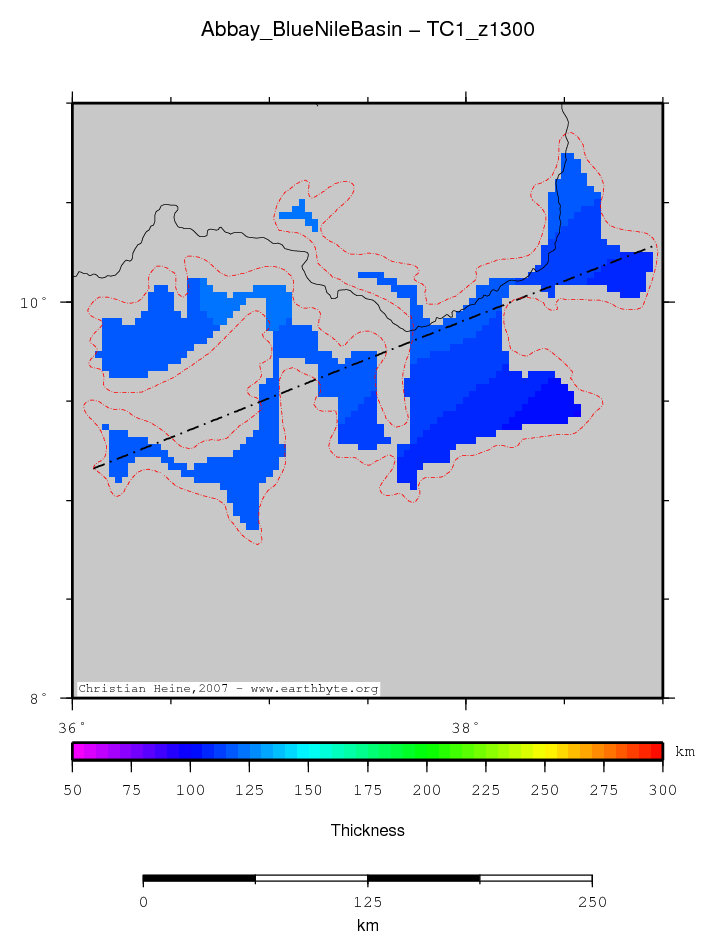 Abbay (Blue Nile) Basin location map