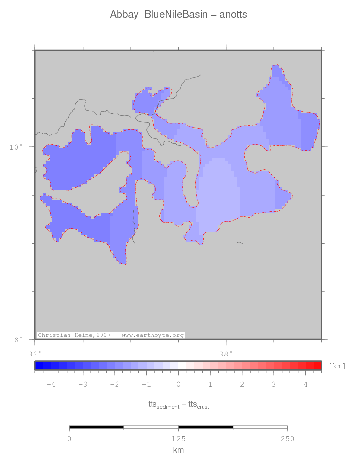 Abbay (Blue Nile) Basin location map