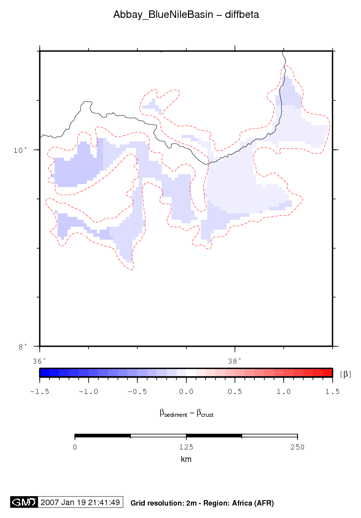 Abbay (Blue Nile) Basin location map