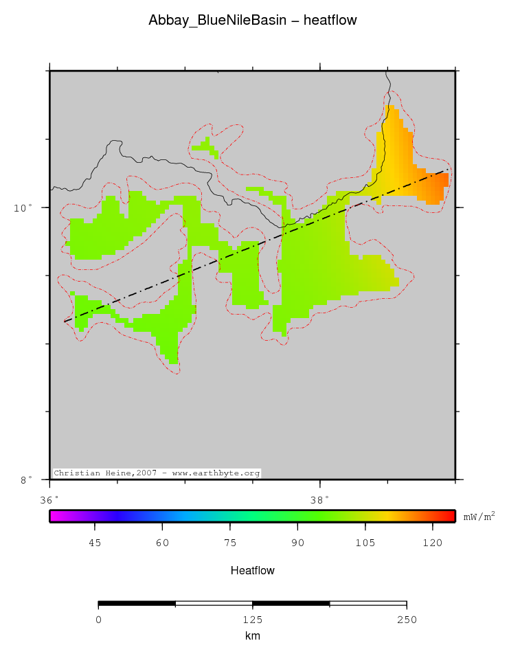 Abbay (Blue Nile) Basin location map