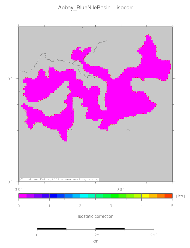 Abbay (Blue Nile) Basin location map