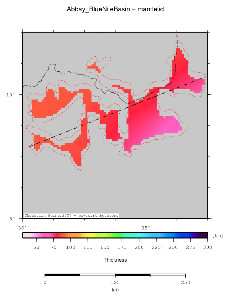 Abbay (Blue Nile) Basin location map