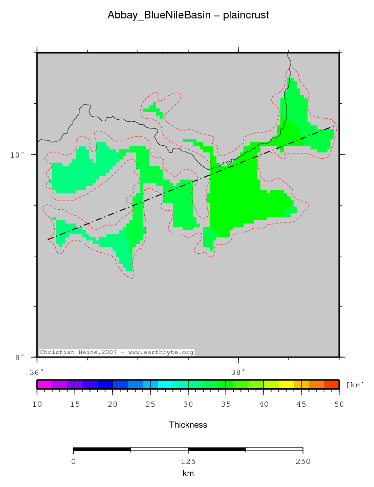 Abbay (Blue Nile) Basin location map