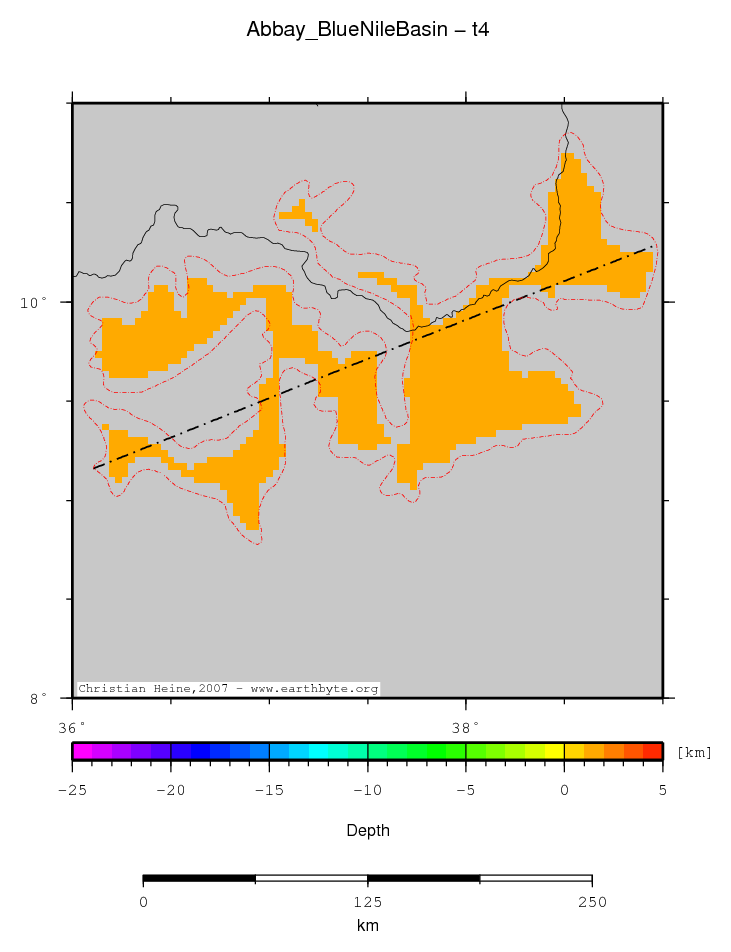 Abbay (Blue Nile) Basin location map