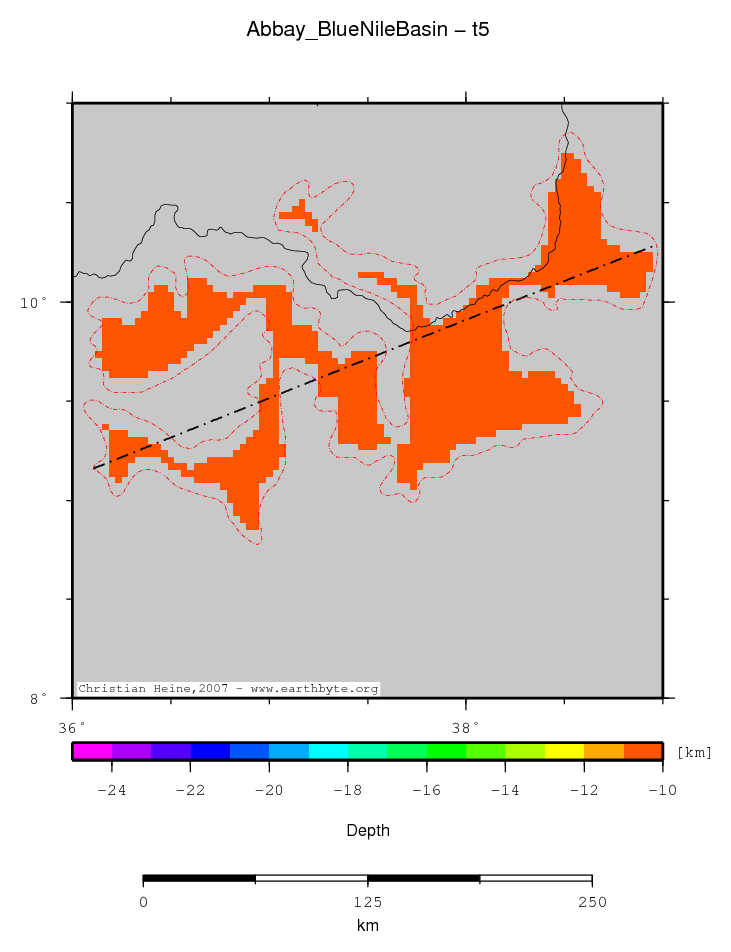 Abbay (Blue Nile) Basin location map