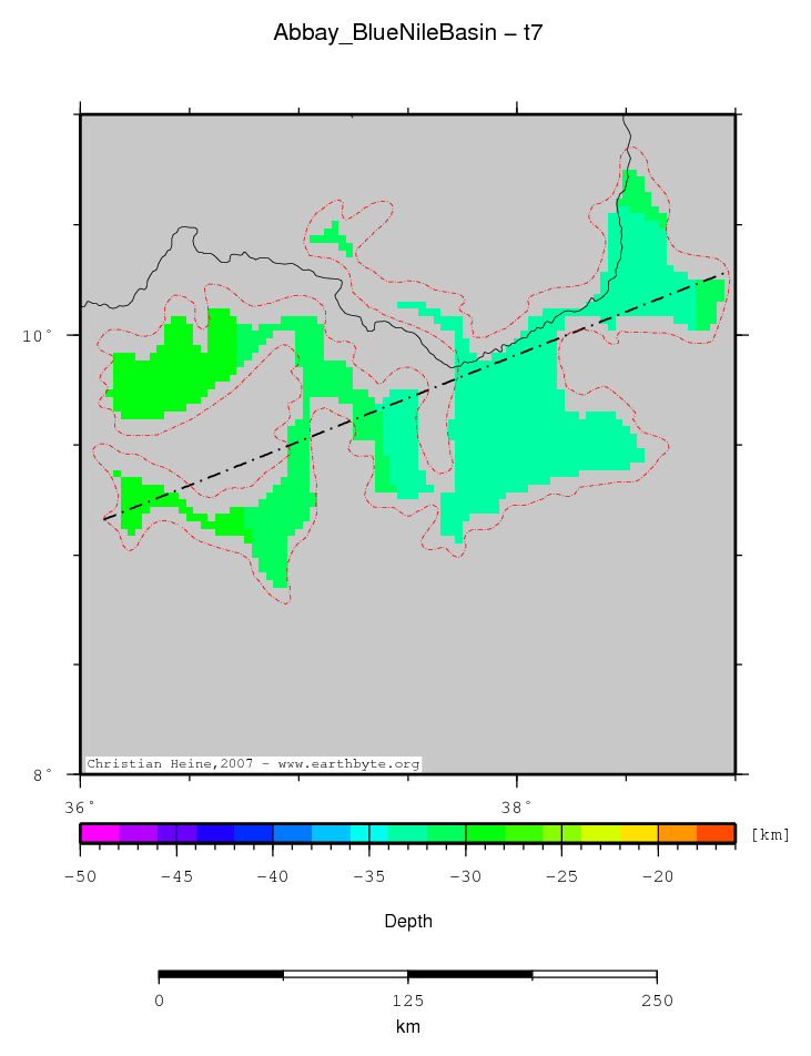 Abbay (Blue Nile) Basin location map