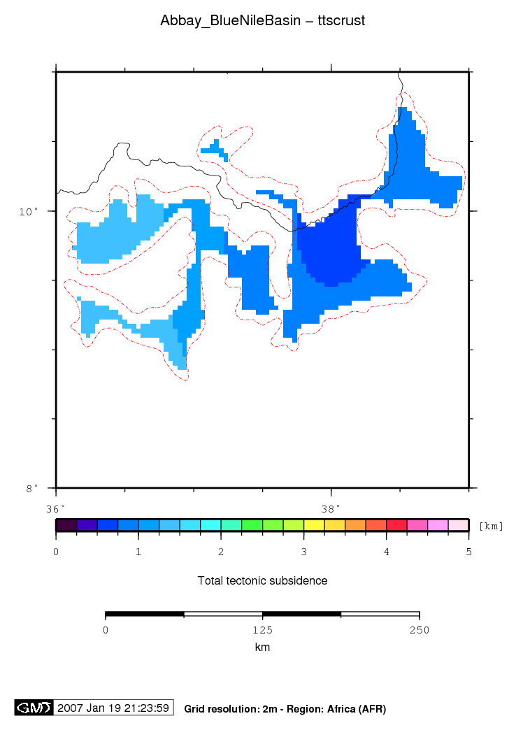 Abbay (Blue Nile) Basin location map