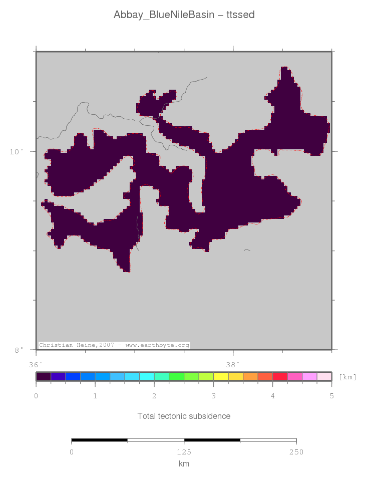 Abbay (Blue Nile) Basin location map